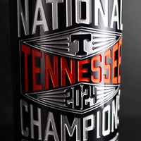 Tennessee 2024 Baseball National Champions Etched Wine