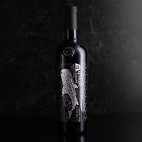 Whale Shark Facts Etched Wine Bottle