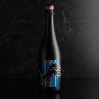 Detroit Lions Matte Black Bubbly