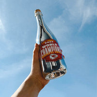 2022 Chiefs World Champions Trophy Chrome Bubbly