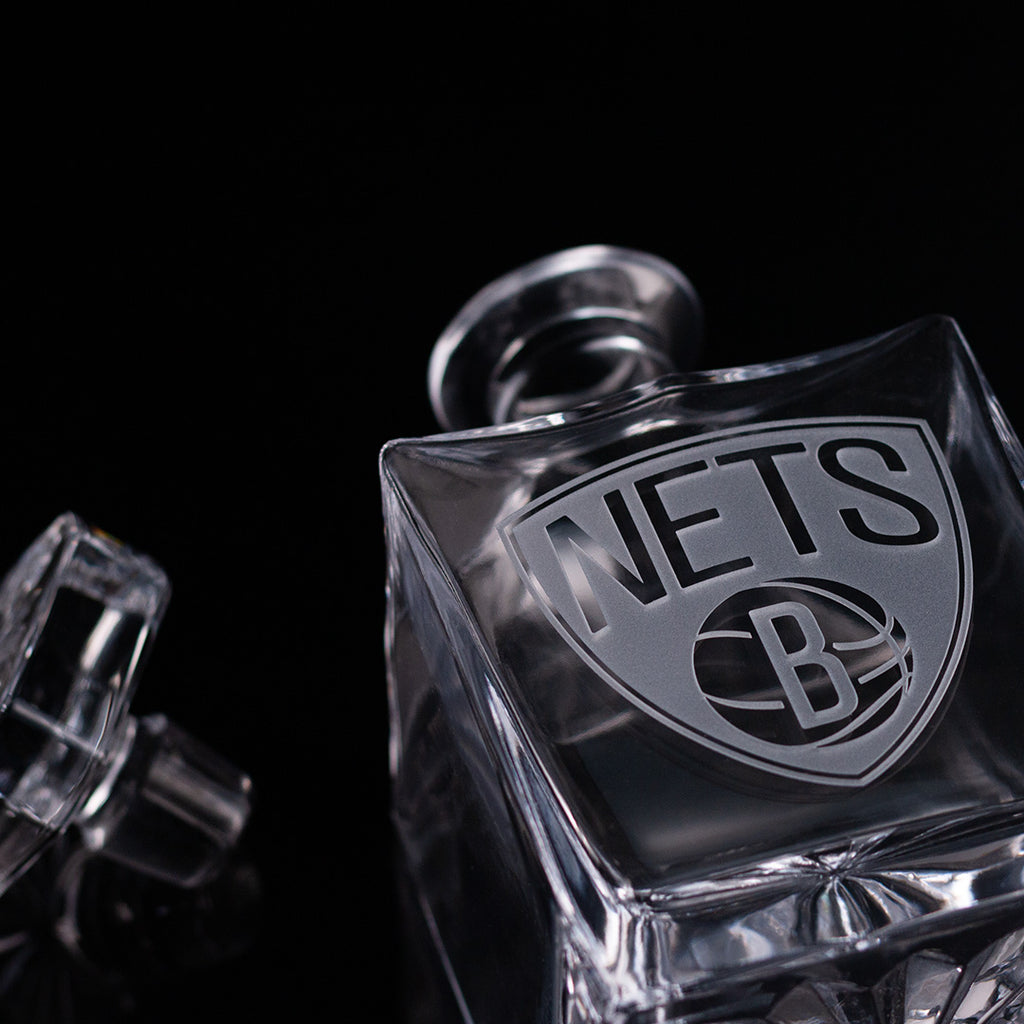 Brooklyn Nets Square 1L Decanter