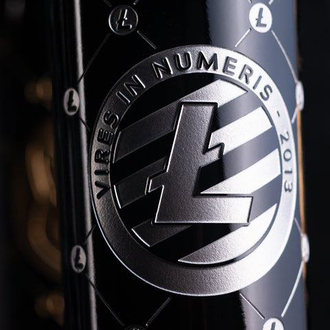 Litecoin Token Etched Wine