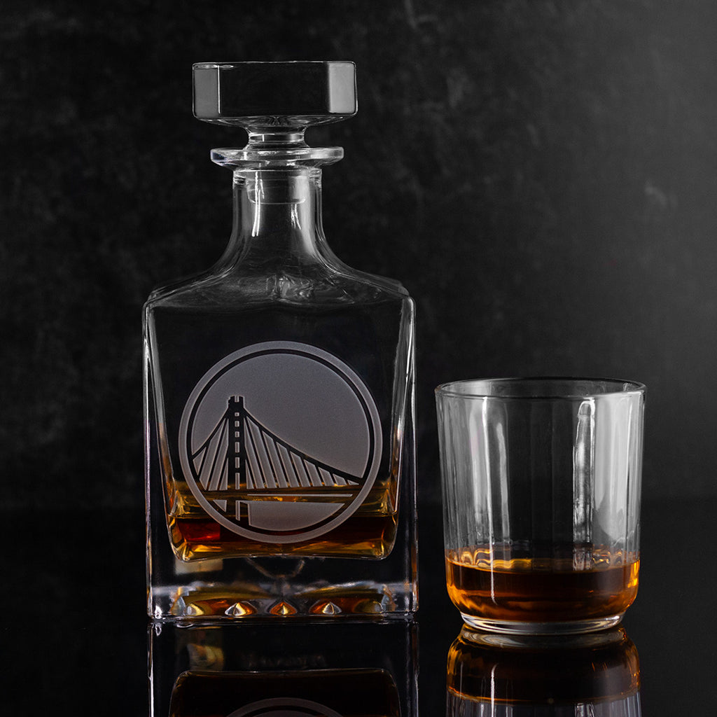 Golden State Square 1L Decanter