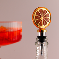 Golden Citrus Spritz Bottle Stopper