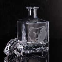 Memphis Grizzlies Square 1L Decanter