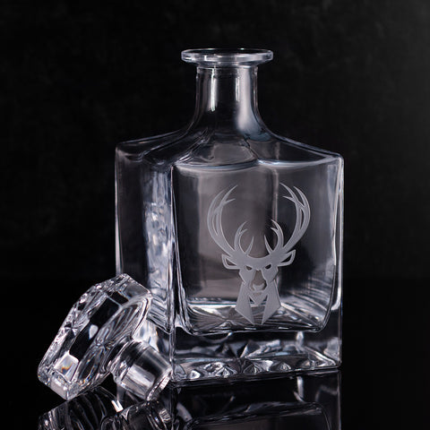 Milwaukee Bucks Square 1L Decanter
