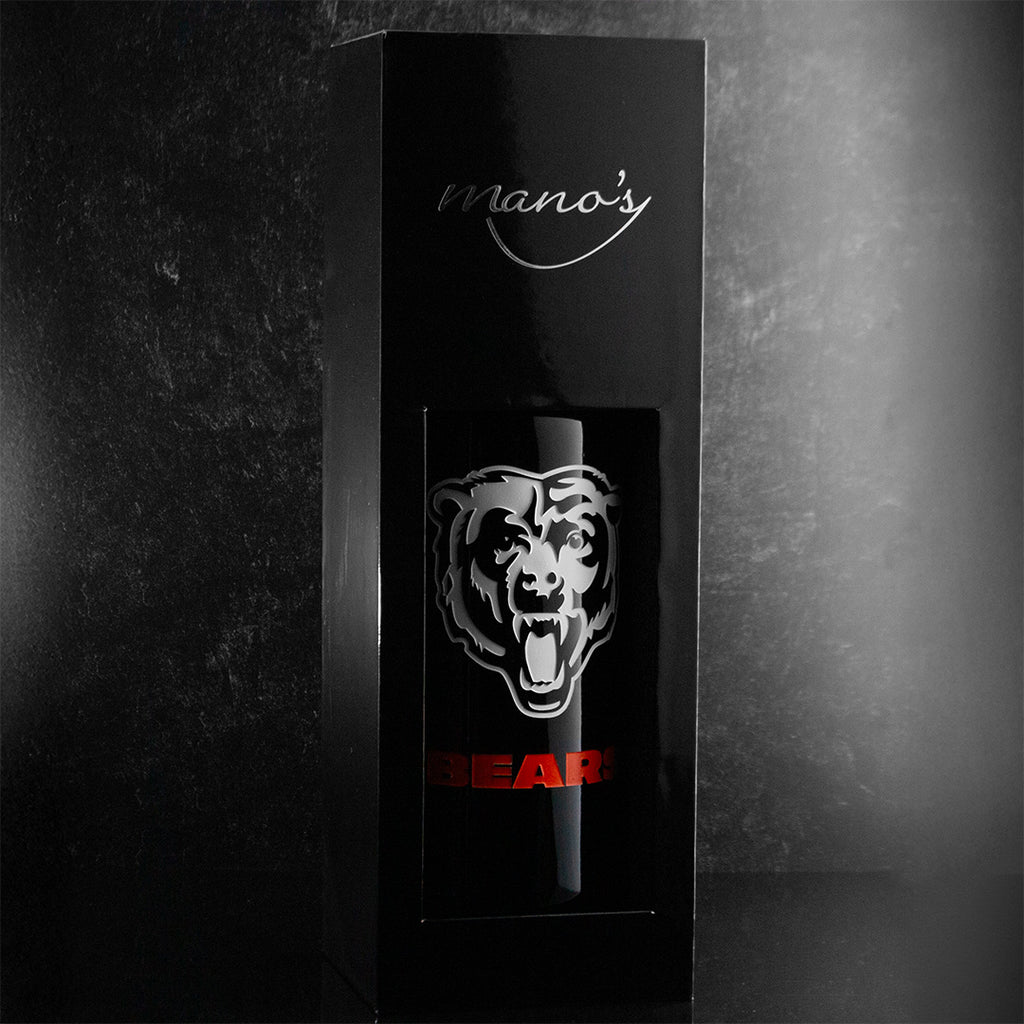 Chicago Bears Logo 3 Liter Etched Wine