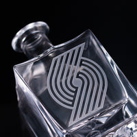 Portland Trail Blazers Square 1L Decanter