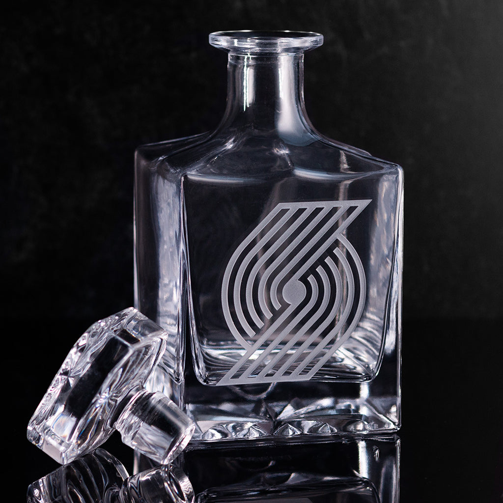 Portland Trail Blazers Square 1L Decanter