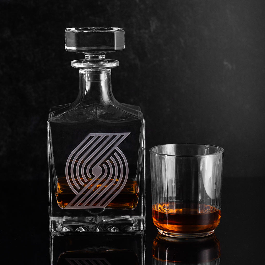 Portland Trail Blazers Square 1L Decanter