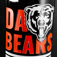 Chicago 'Da Bears' Custom Name Etched Wine