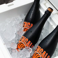 Cincinnati Bengals Helmet Black Bubbly