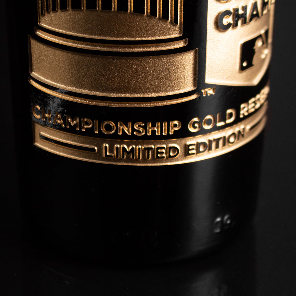 Milwaukee Brewers 2026 World Series Champions Gold Reserve Etched Wine