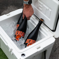 Cincinnati Bengals Helmet Black Bubbly