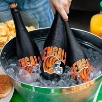 Cincinnati Bengals Helmet Black Bubbly