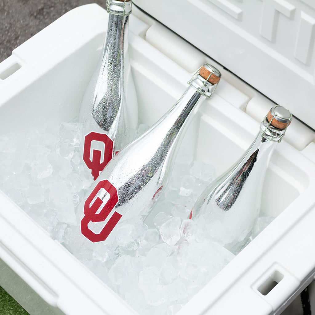 University Oklahoma Boomer Sooner Bubbly