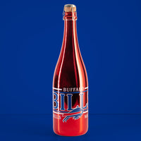 Buffalo Bills Metallic Red Bubbly