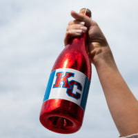 University of Kansas Football Metallic Red Bubbly