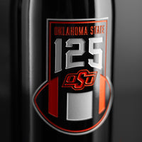 Oklahoma State University 125 Years Etched Wine