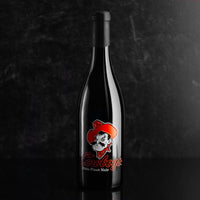 Oklahoma State University Cowboys Etched Wine