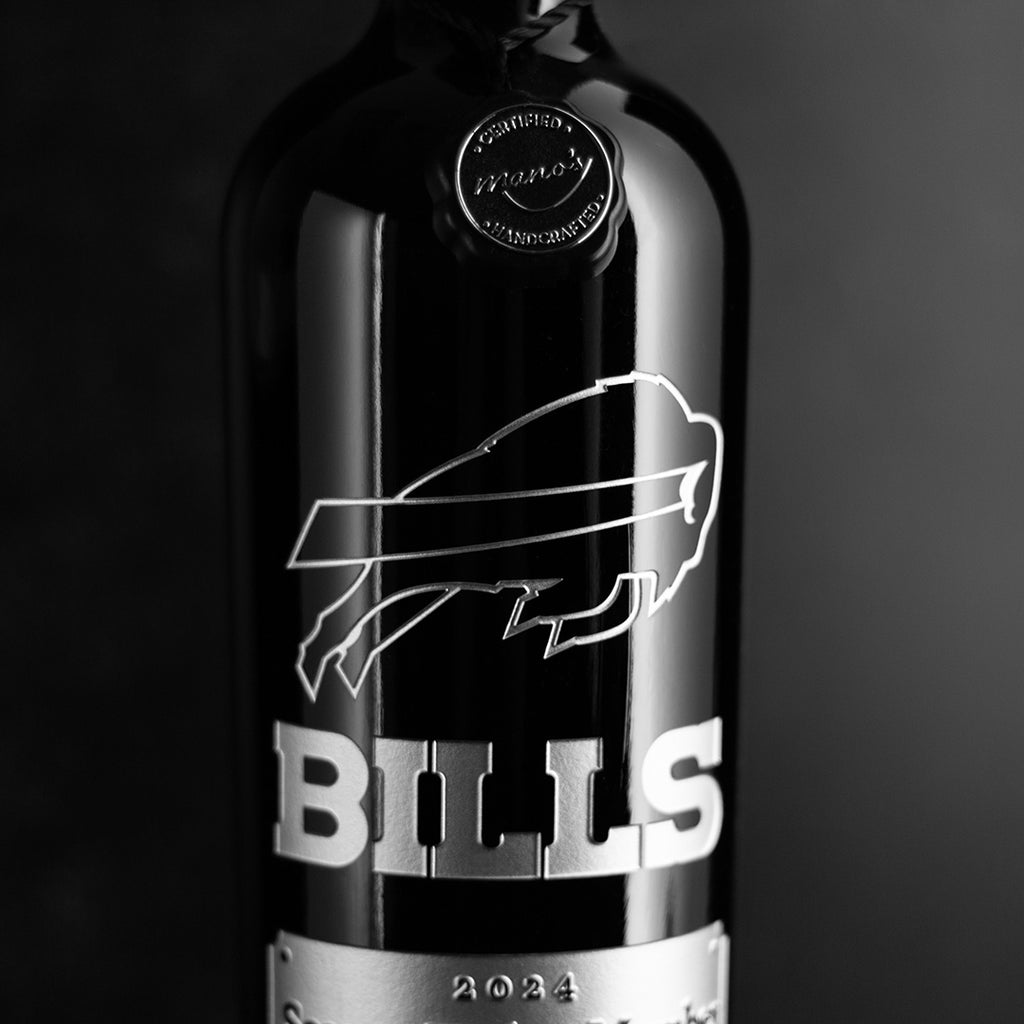 Bills 2024 Exclusive Season Ticket Member Etched Wine