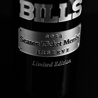 Bills 2024 Exclusive Season Ticket Member Etched Wine