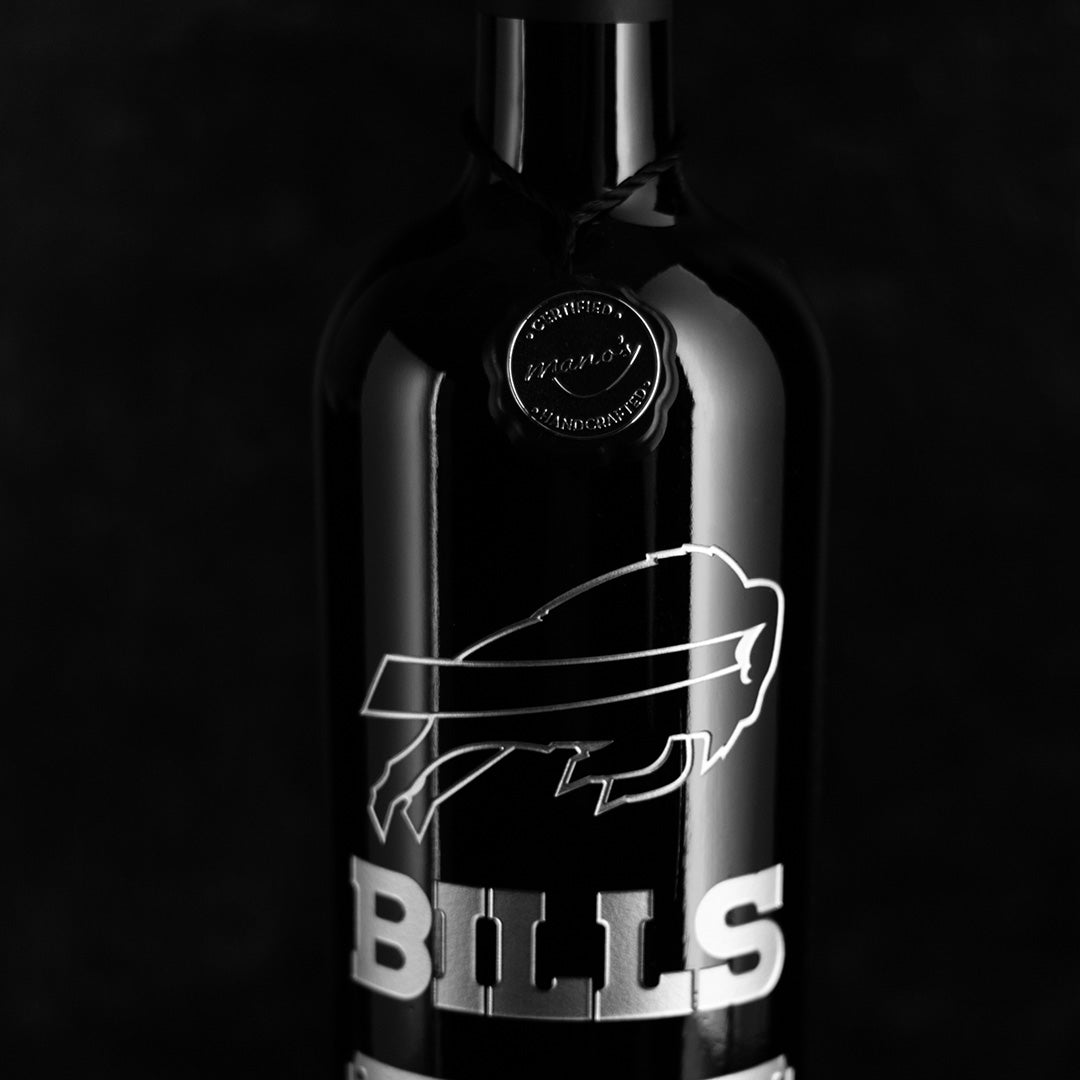 Custom etched bottle
