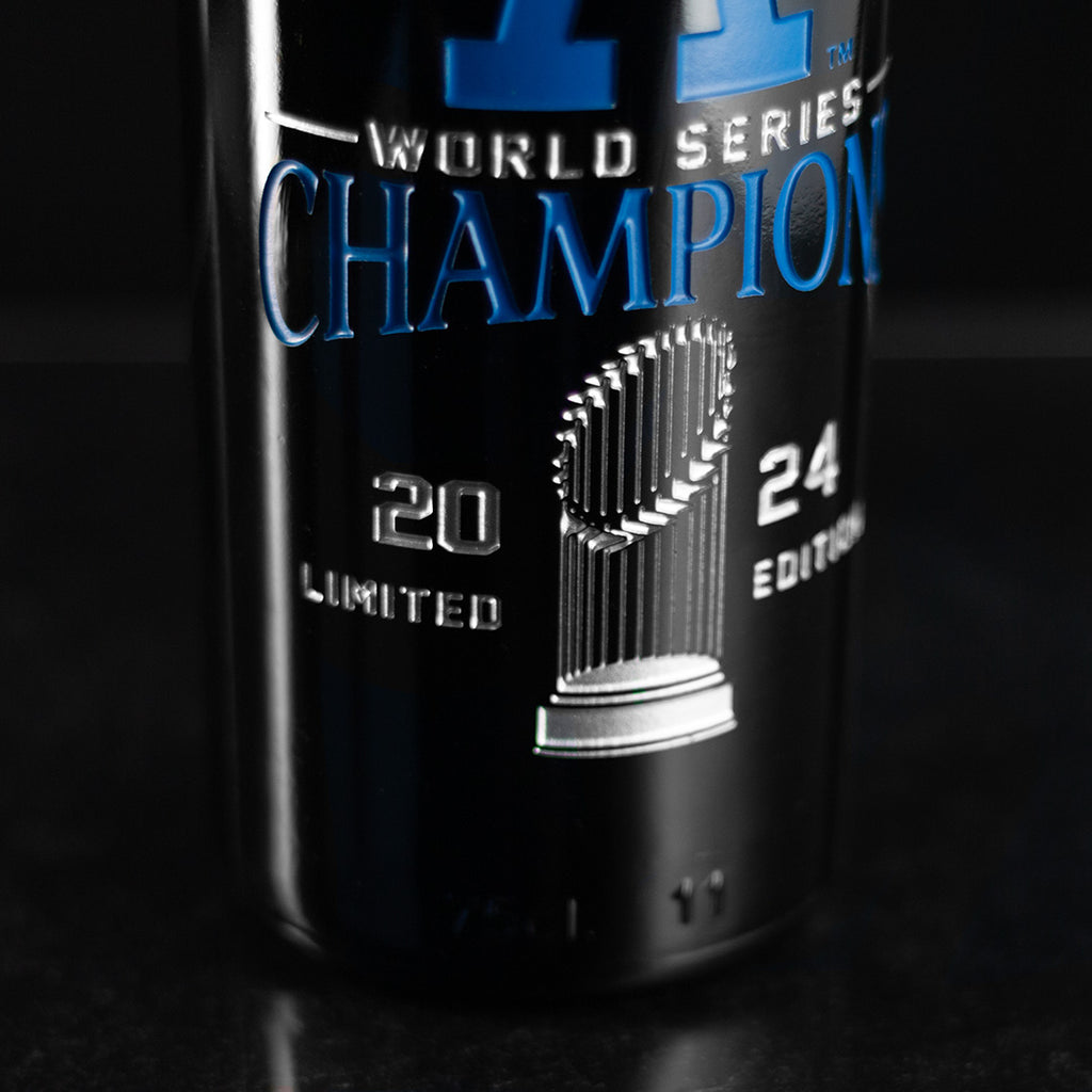 Los Angeles Dodgers 2024 World Series Champions Etched Wine