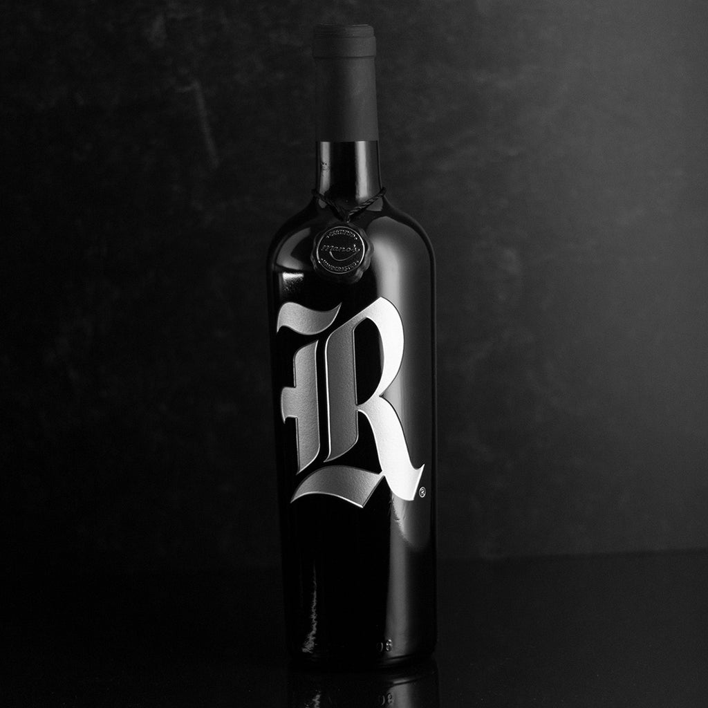 Rice University Etched Wine