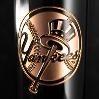 New York Yankees Gold Reserve Etched Wine Bottle