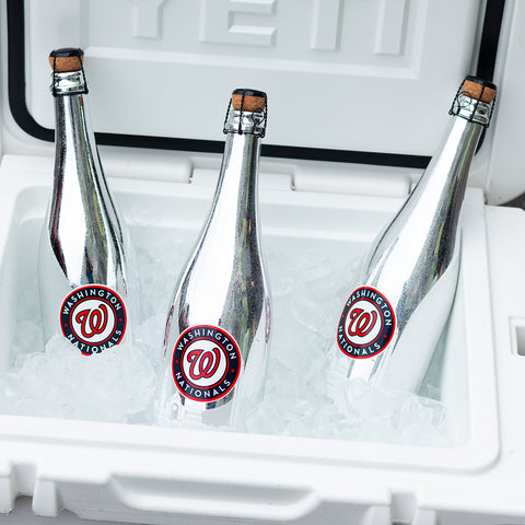 Washington Nationals Skyline Series Silver Bubbly 3 Pack