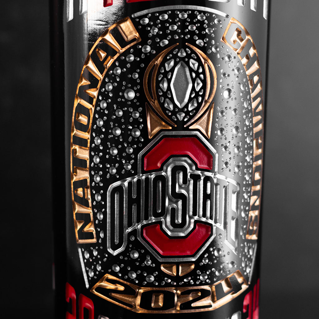 Ohio State 2024 National Championship Ring Etched Wine