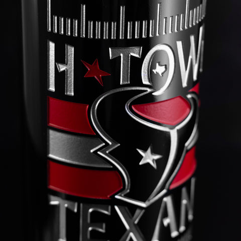 Houston Texans Limited Edition 2 Etched Wine