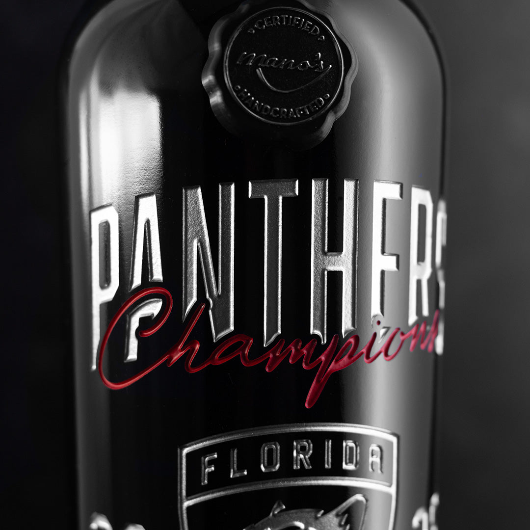 2025 Florida Panthers Stanley Cup Champions Etched Wine – Mano's Wine