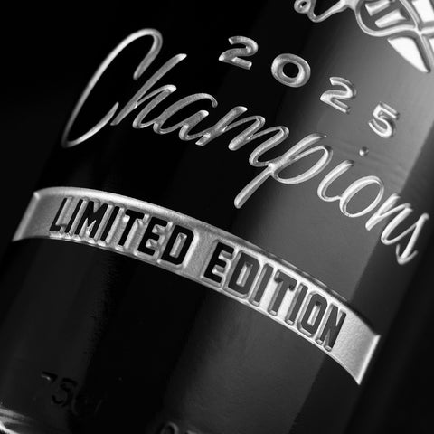 OKC Thunder 2025 Champions Net Etched Wine
