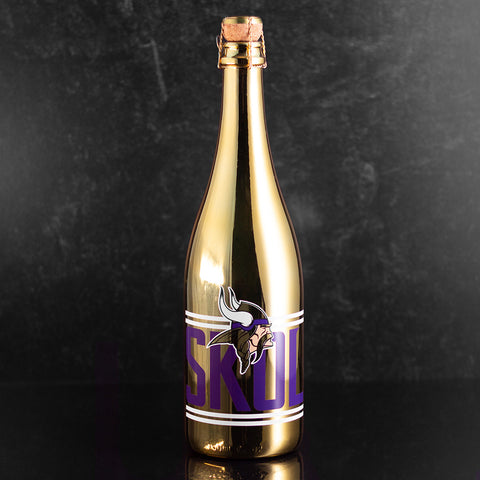 Vikings SKOL Metallic Gold Bubbly