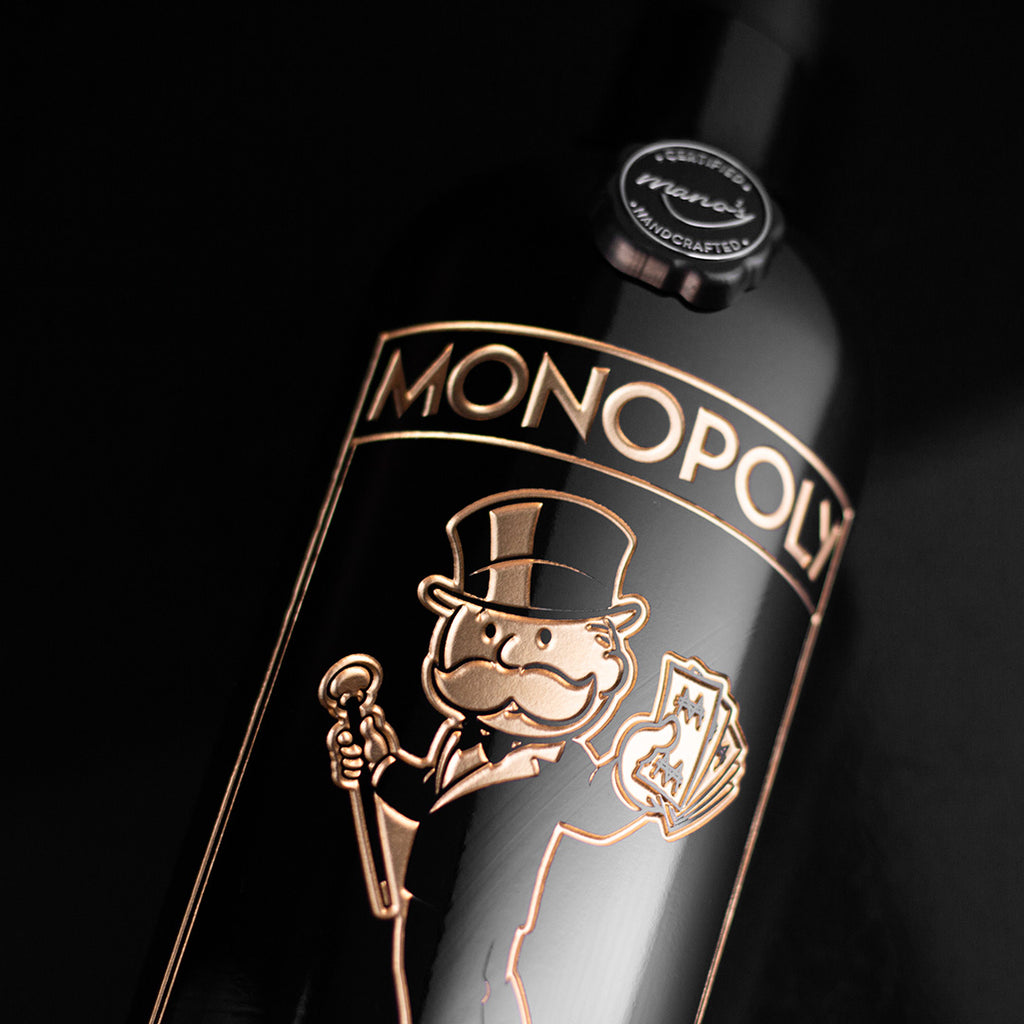 Monopoly Own It All Etched Wine