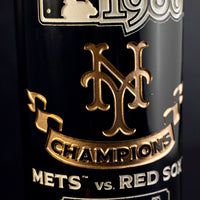 New York Mets 1986 World Series Vault Etched Wine