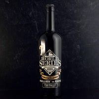 Philadelphia Phillies 2008 World Series Vault Etched Wine