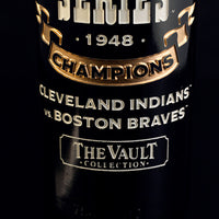 Cleveland 1948 World Series Vault Etched Wine