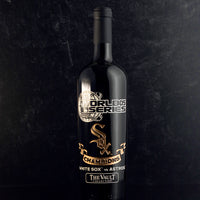 Chicago White Sox 2005 World Series Vault Etched Wine