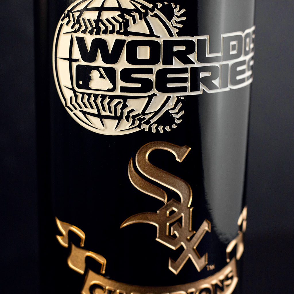 Chicago White Sox 2005 World Series Vault Etched Wine