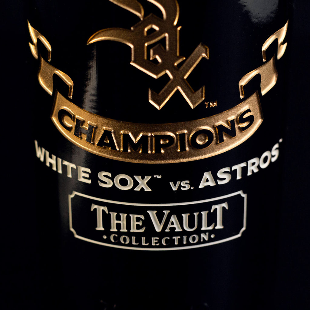 Chicago White Sox 2005 World Series Vault Etched Wine