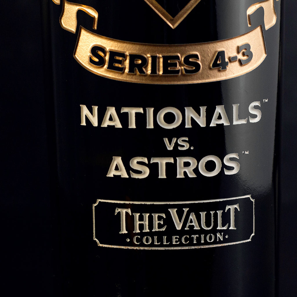 Washington Nationals 2019 World Series Vault Etched Wine