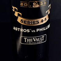 Houston Astros 2022 World Series Vault Etched Wine