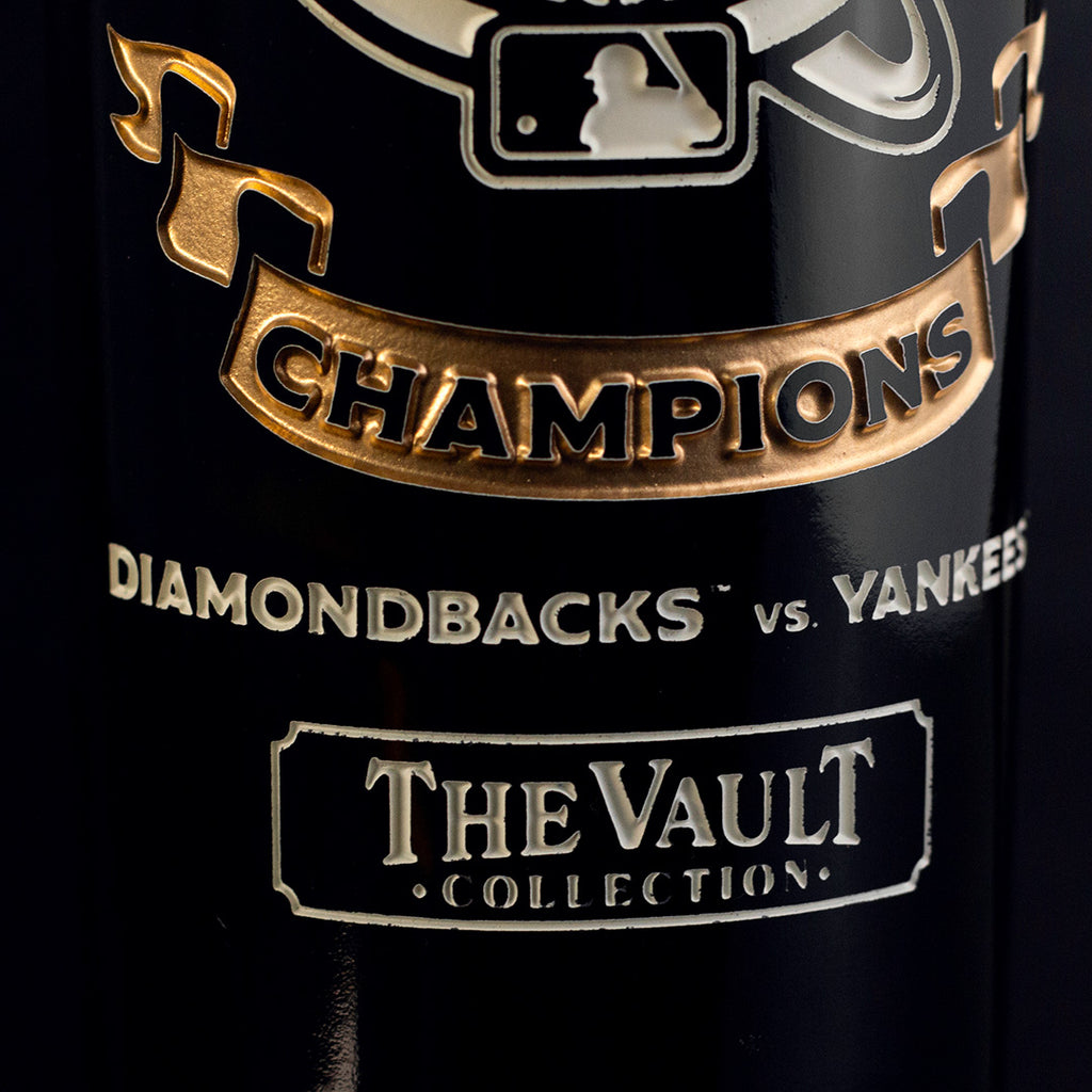 Arizona Diamondbacks 2001 World Series Vault Etched Wine