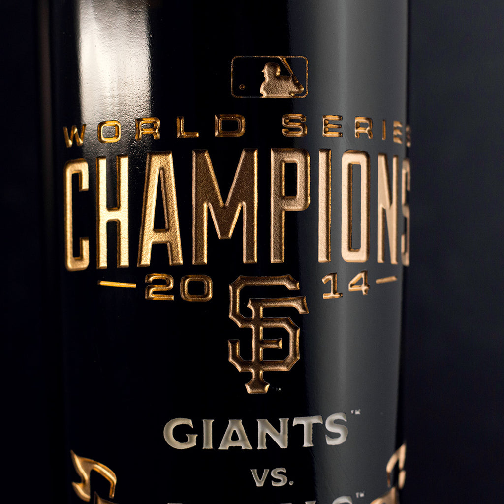 San Francisco Giants 2014 World Series Vault Etched Wine
