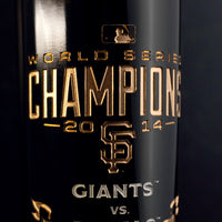 San Francisco Giants 2014 World Series Vault Etched Wine