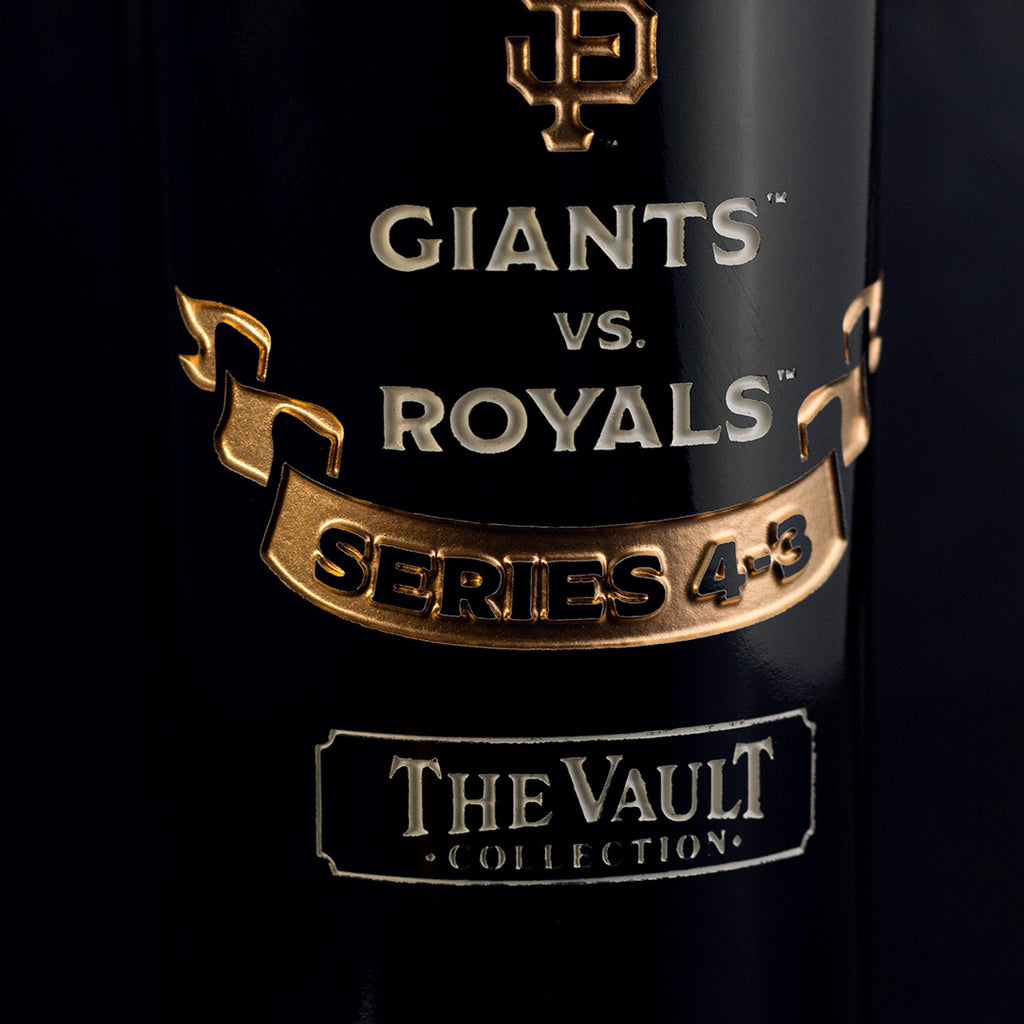 San Francisco Giants 2014 World Series Vault Etched Wine
