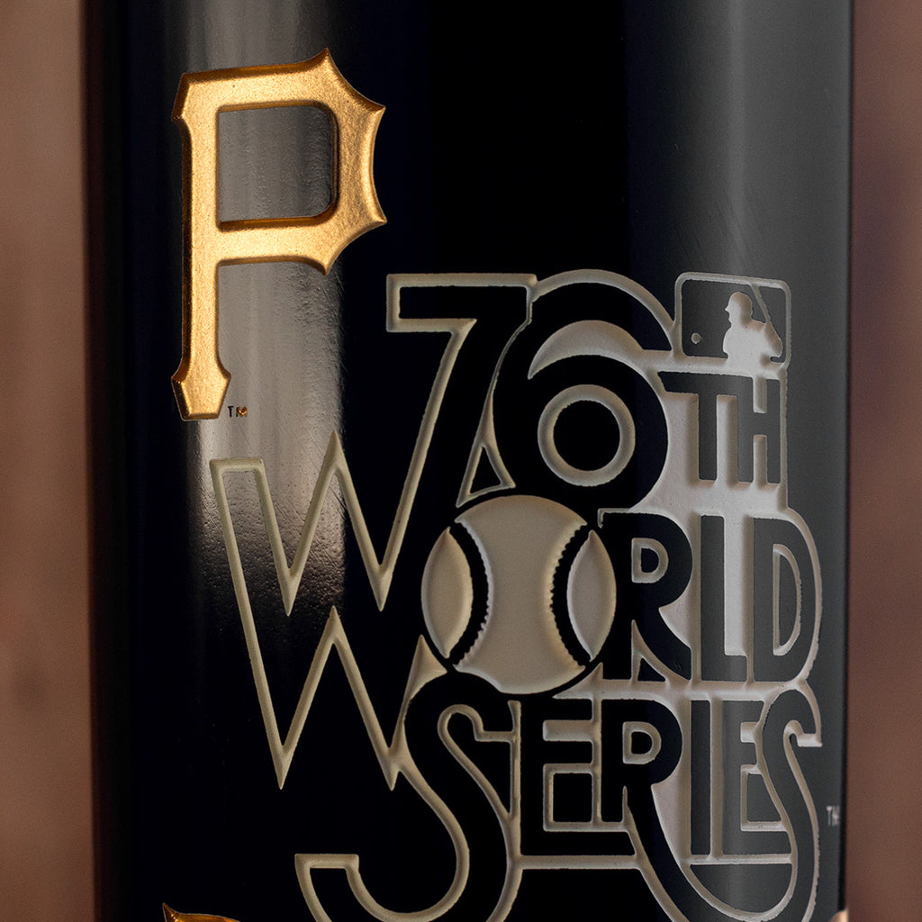 Pittsburgh Pirates 1979 World Series Vault Etched Wine